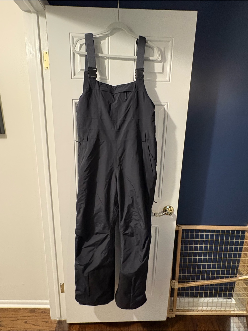 Black Snowbib Overalls